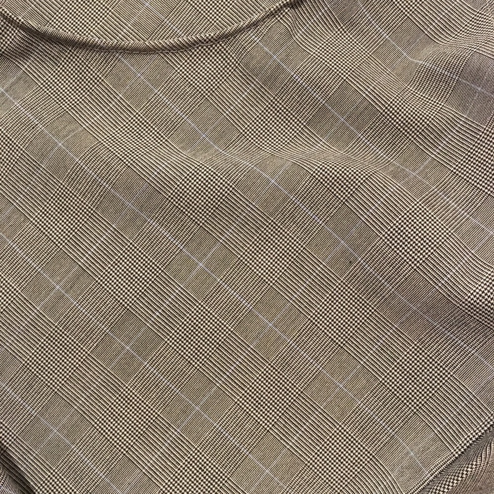 Check pattern crop wrap top - Picture 3 of 5